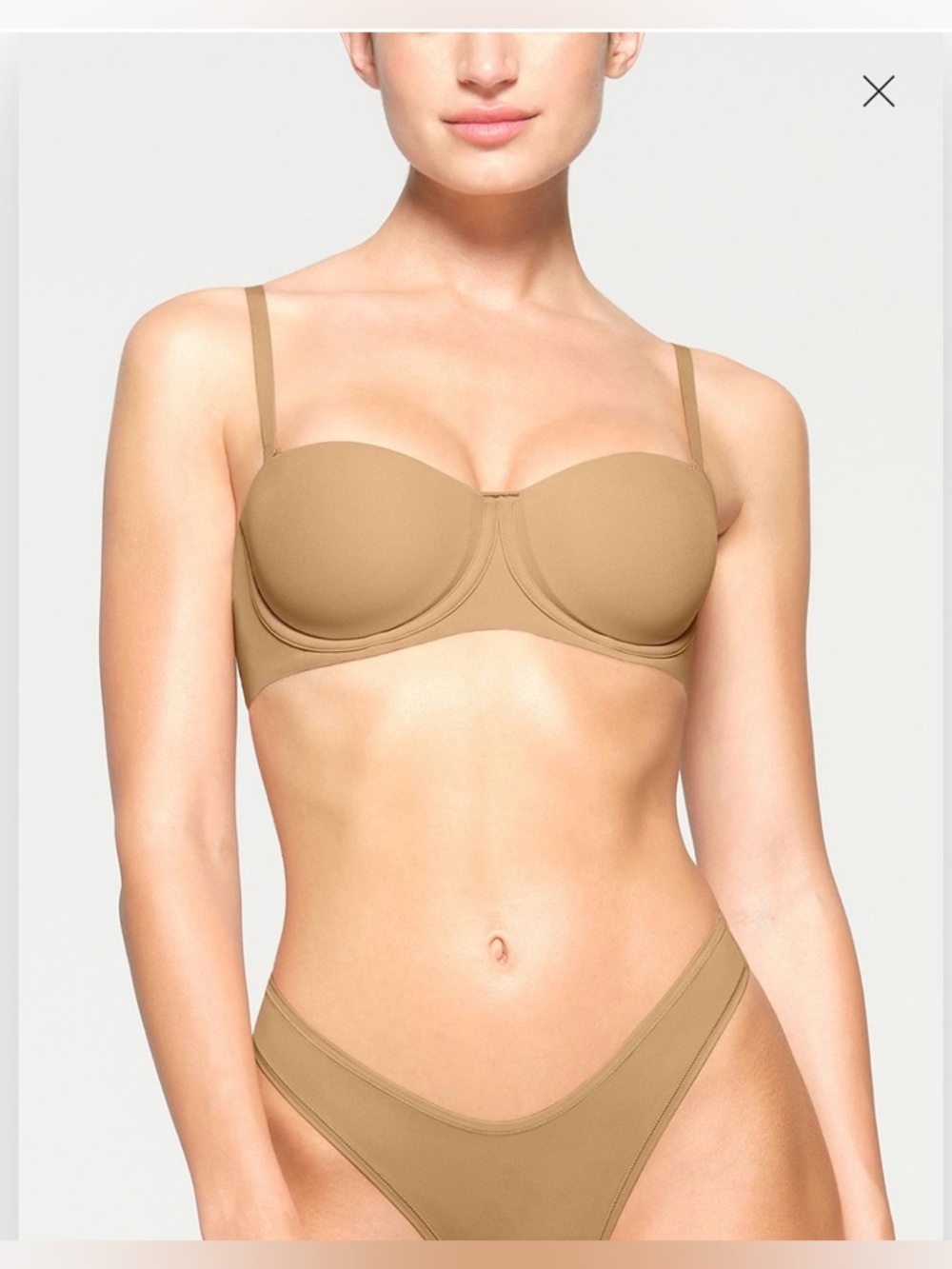 Skims fits everybody strapless bra in ORCHE 32A